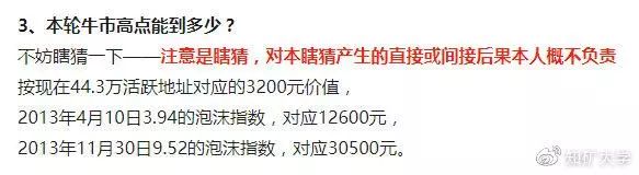 本轮牛市比特币最高42.5万美元？盘点大佬们的惊人预测