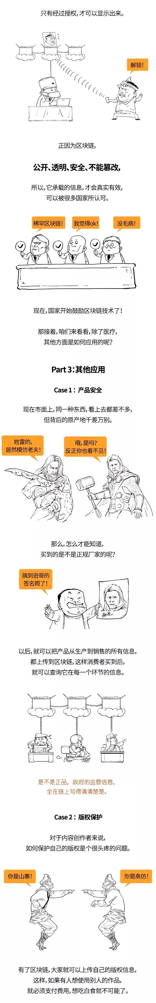 新华社科普漫画刷屏：一分钟看懂区块链，科技让生活更便利