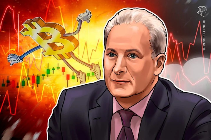 彼得•希夫(Peter Schiff)预测，当比特币价格暴跌时，黄金将会飙升