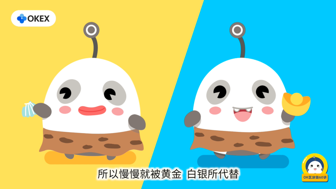 OK区块链60讲 | 番外篇第1集：货币的演变与数字货币