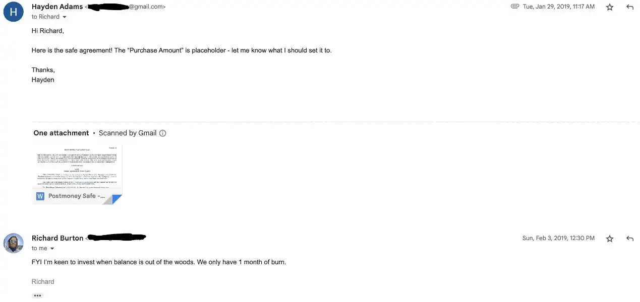 Uniswap 早期支持者和创始人 Hayden 因钱「开撕」，到底谁在说谎？