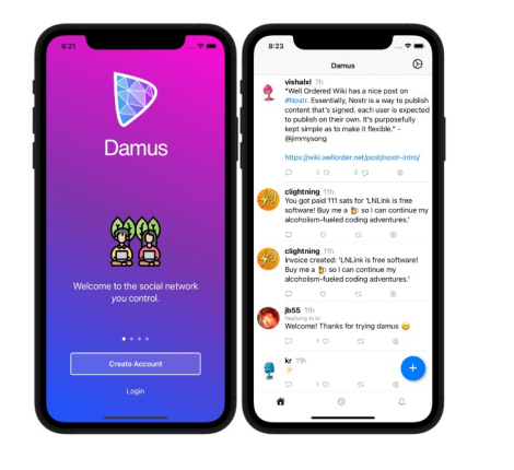 火遍全网的“去中心化版推特”社交媒体平台「Damus」是什么？Damus成为Web3版本的Twitter有哪些亮点？